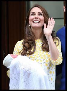 On May 2, Prince William and Kate gave birth to a baby girl, who was named after Princess Diana and grandmother Elizabeth II - Charlotte Elizabeth Diana of Windsor.