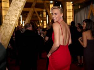 &#39;Actress Charlize Theron with hairstyle 