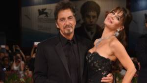Al Pacino and Lucy Sola