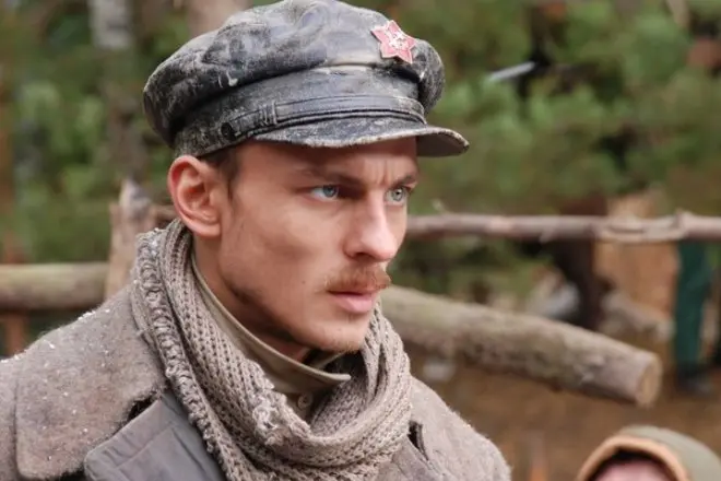 Alexander Lymarev in the film “Red Ice. Saga of the Khanty&quot; 