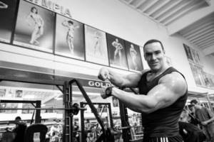 Alexander Nevsky in the gym