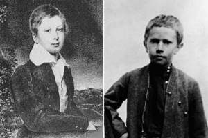 Alexey Tolstoy in childhood
