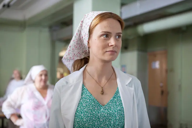 Alla Yuganova in the film “Don’t Tell Me About Him”