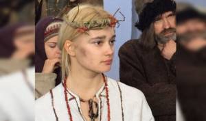 Anastasia Dubrovina in the film “He is a Dragon”