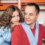 Андрей Соколов с дочерью