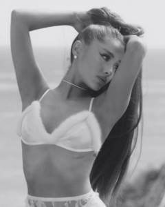 Ariana Grande in a swimsuit