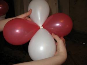DIY balloon arch: step-by-step instructions with photos and videos