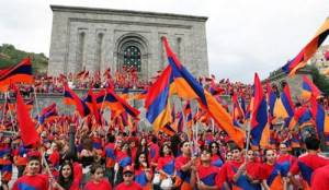 Armenians fought back the Arabs and gained independence