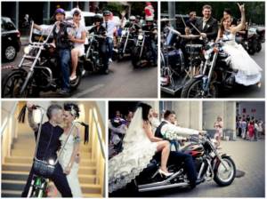biker wedding