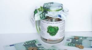 jar with money