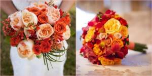 No wedding bouquet is complete without roses