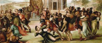 Библейская история похищение девиц Израилевых