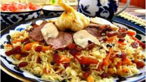 Dishes for an Azerbaijani feast
