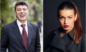 Борис Немцов и Анна Дурицкая