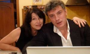 Boris Nemtsov with his wife Raisa
