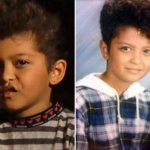 Bruno Mars as a child