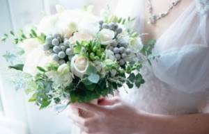 the bride&#39;s bouquet