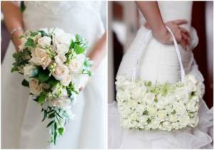 The bride&#39;s bouquet