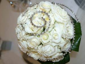 bouquet with decorative elements