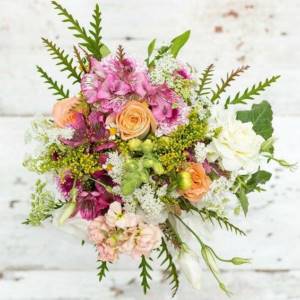 Bouquet in rustic style