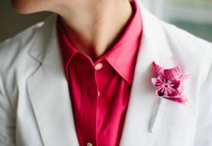 DIY boutonniere for the groom 11
