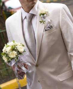 Groom&#39;s boutonniere