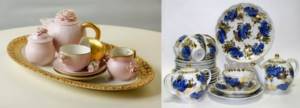 Porcelain tea sets