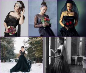 Black bridesmaid dresses for weddings 2019