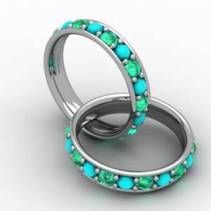 What to give to parents for their 18th turquoise wedding: gift ideas