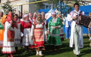 Chuvash folk wedding