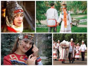 Chuvash folk costumes