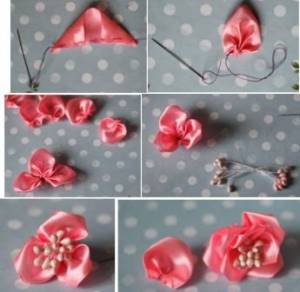 DIY fabric flowers for beginners