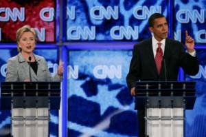 Debate: Barack Obama and Hillary Clinton