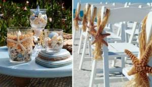 Декор на свадьбе в пляжном стиле