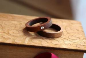 деревянные кольца
