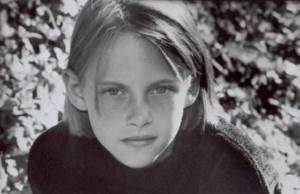 Childhood photo of Kristen Stewart