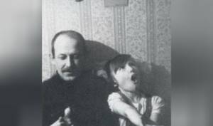 Diana Arbenina with her stepfather