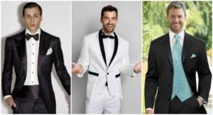 New designer tuxedos in the world of wedding fashion