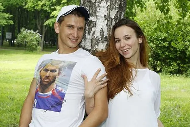 Dmitry Belotserkovsky and his wife Victoria Shashkova