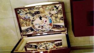 Jewelry that was found in Evgenia Vasilyeva’s apartment