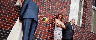 Boyfriend and groomsman: guarantors of wedding order