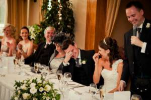 friends of the newlyweds should entertain the guests