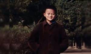 Jack Ma as a child