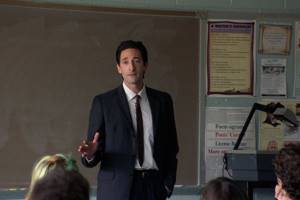 Adrien Brody in the movie &quot;Substitute Teacher&quot;
