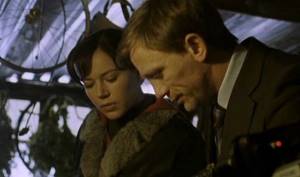 Ekaterina Rednikova and Daniel Craig in the film “Archangel”