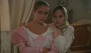 Ekaterina Rednikova in the film “The Peasant Young Lady”