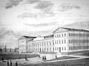 Emil Wiesel. Nizhyn Gymnasium of Higher Sciences. 1830s. 