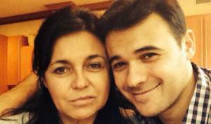 Emin Agalarov with his mother