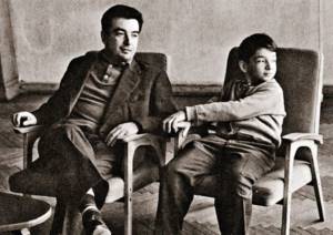Evgeny Primakov and his son Alexander