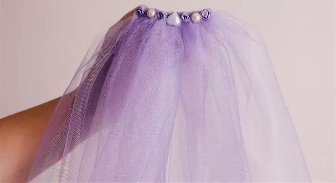 Purple veil